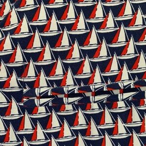 Joie silk sail boat pattern women’s top